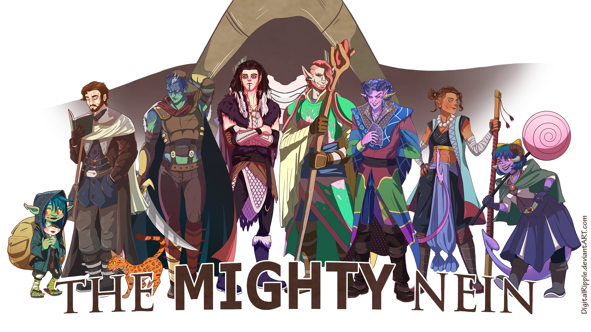 The Mighty Nein… حكاية منبوذين يصنعون قدَرهم في عالمٍ مضطرب