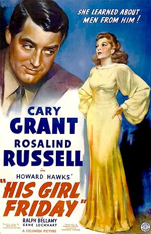 فيلم His Girl Friday 1940 مترجم - باهي فيلم