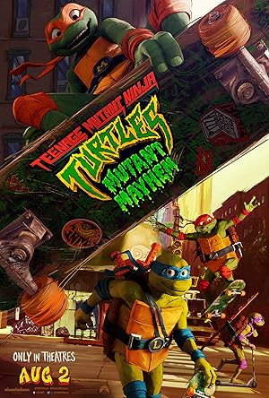 فيلم Teenage Mutant Ninja Turtles Mutant Mayhem 2023 مترجم
