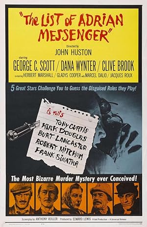 فيلم The List of Adrian Messenger 1963 مترجم