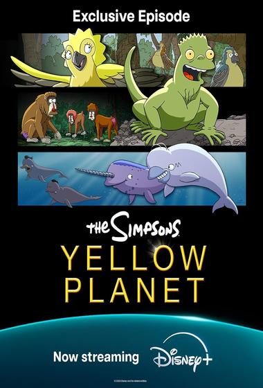 فيلم The Simpsons Yellow Planet 2025 مترجم